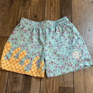 Baseball Lifestyle 101 Youth Ice Cream Print Shorts